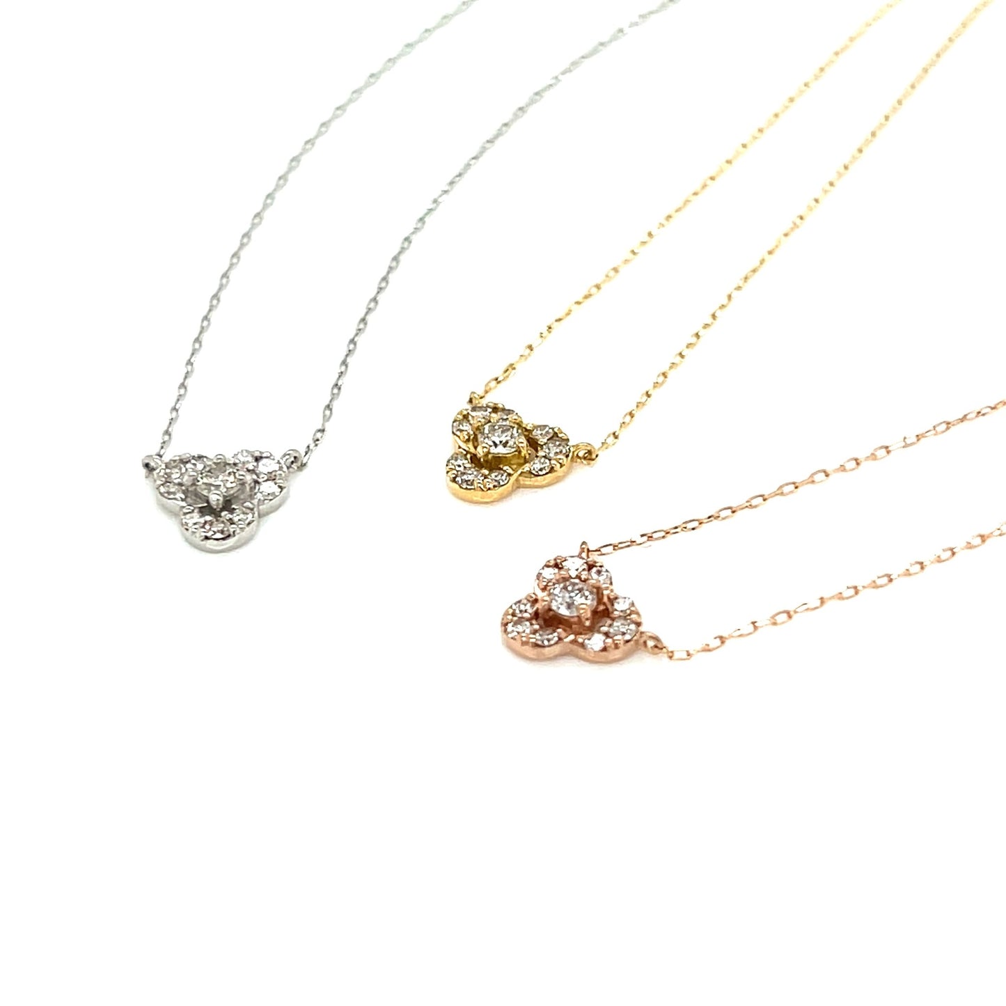 Trio Necklace 0.15ct - JMW Jewelry Wholesale