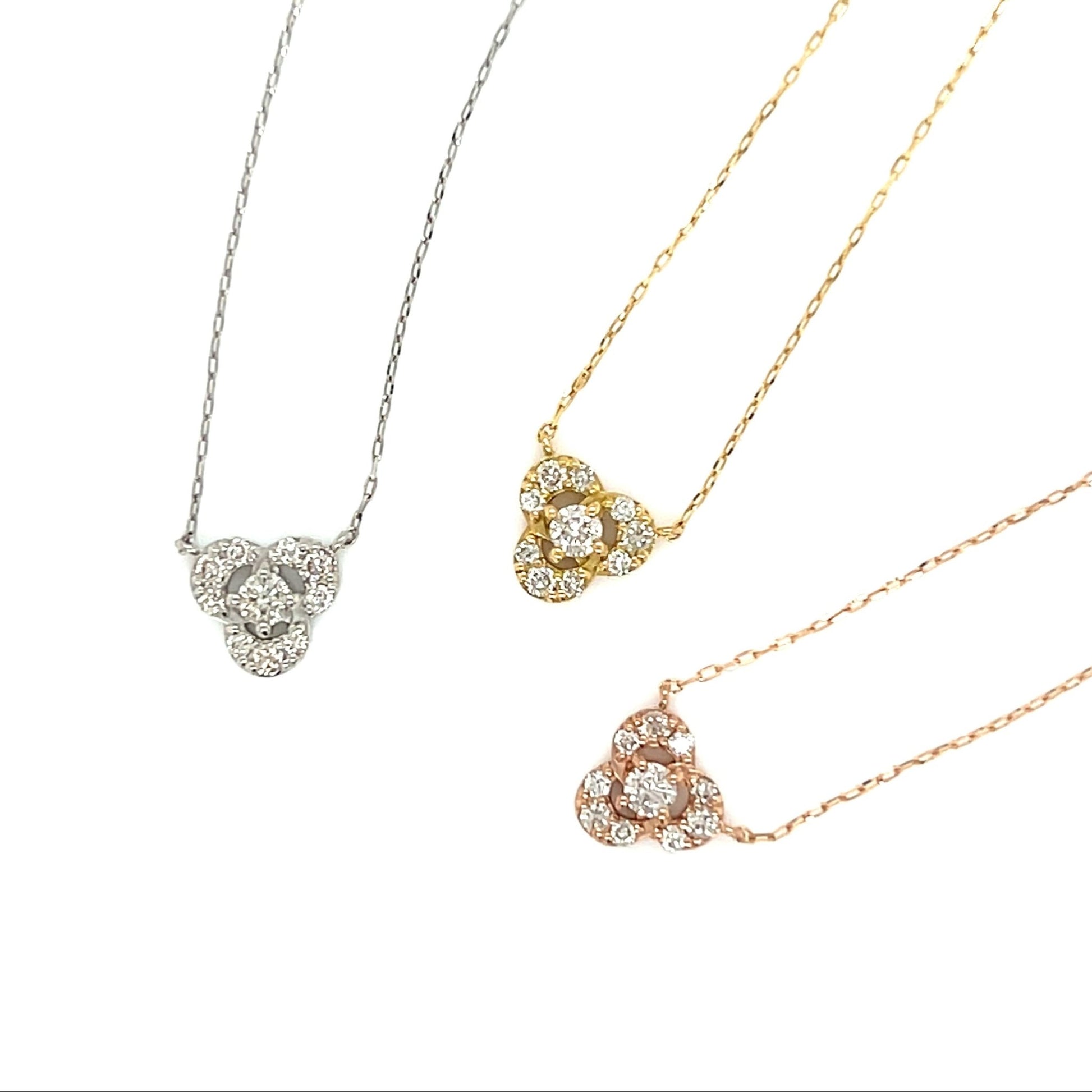 Trio Necklace 0.15ct - JMW Jewelry Wholesale