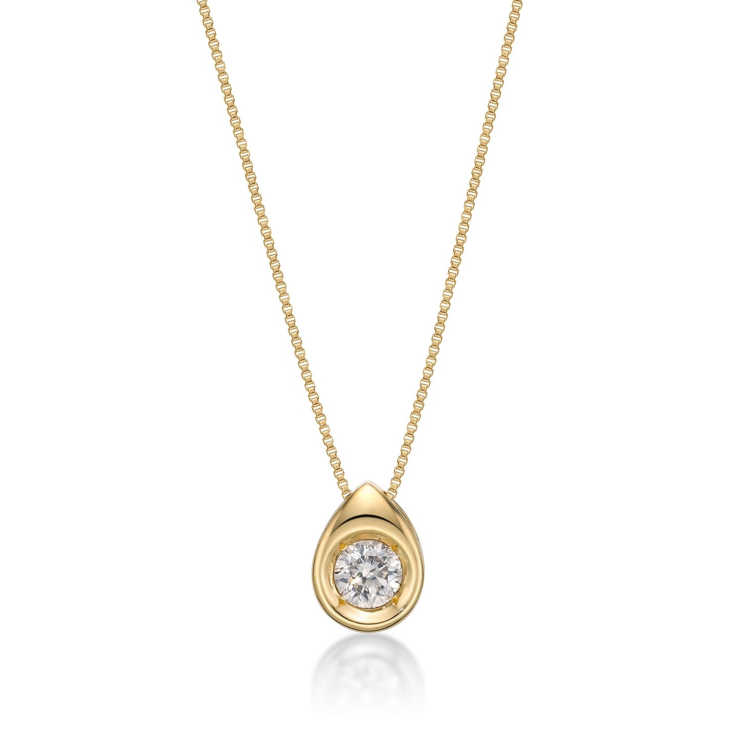 Waterdrop Bubble Necklace 0.2ct - JMW Jewelry Wholesale