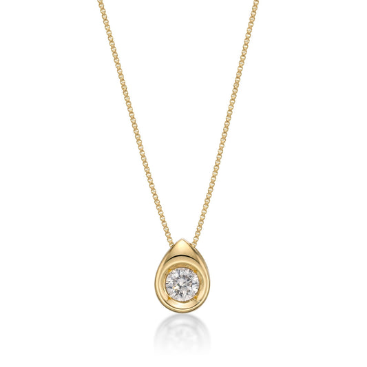 Waterdrop Bubble Necklace 0.2ct - JMW Jewelry Wholesale