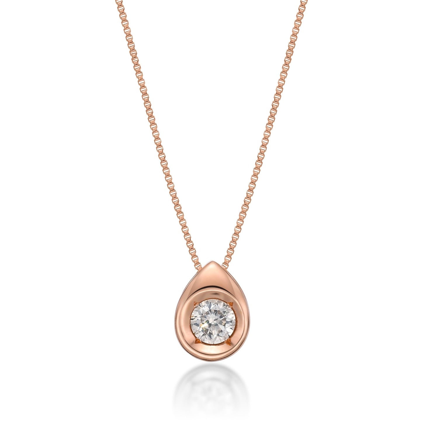 Waterdrop Bubble Necklace 0.2ct - JMW Jewelry Wholesale