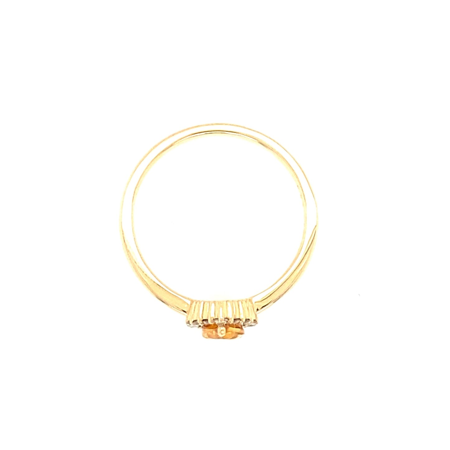 Waterdrop Citrine Ring 0.3/0.14ct - JMW Jewelry Wholesale