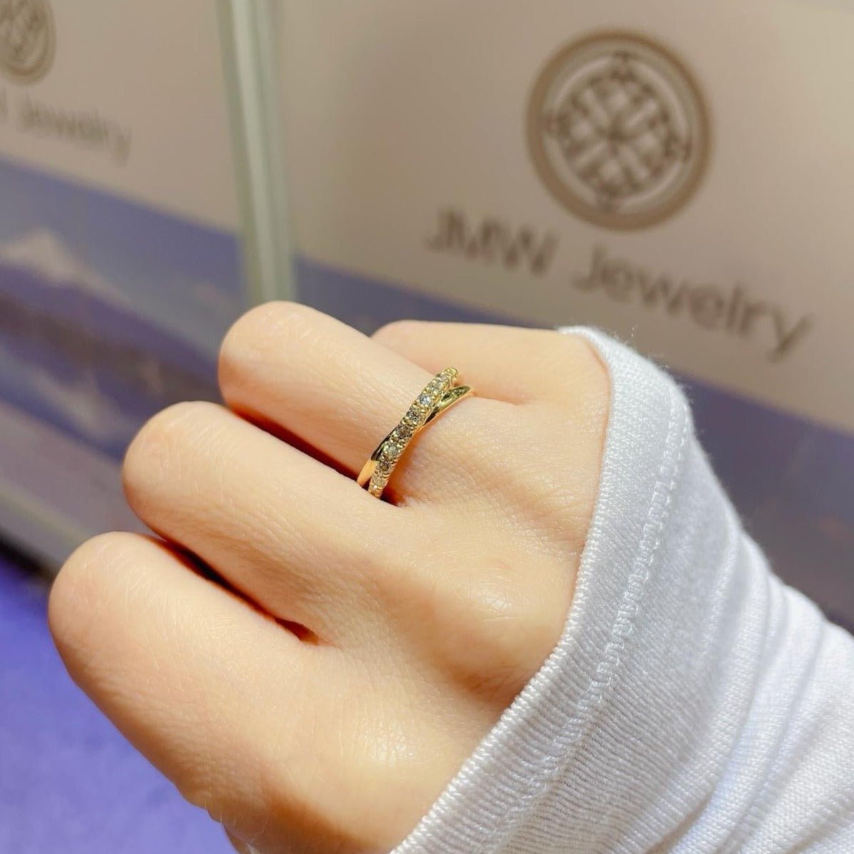 Wave Ring 0.3ct - JMW Jewelry Wholesale