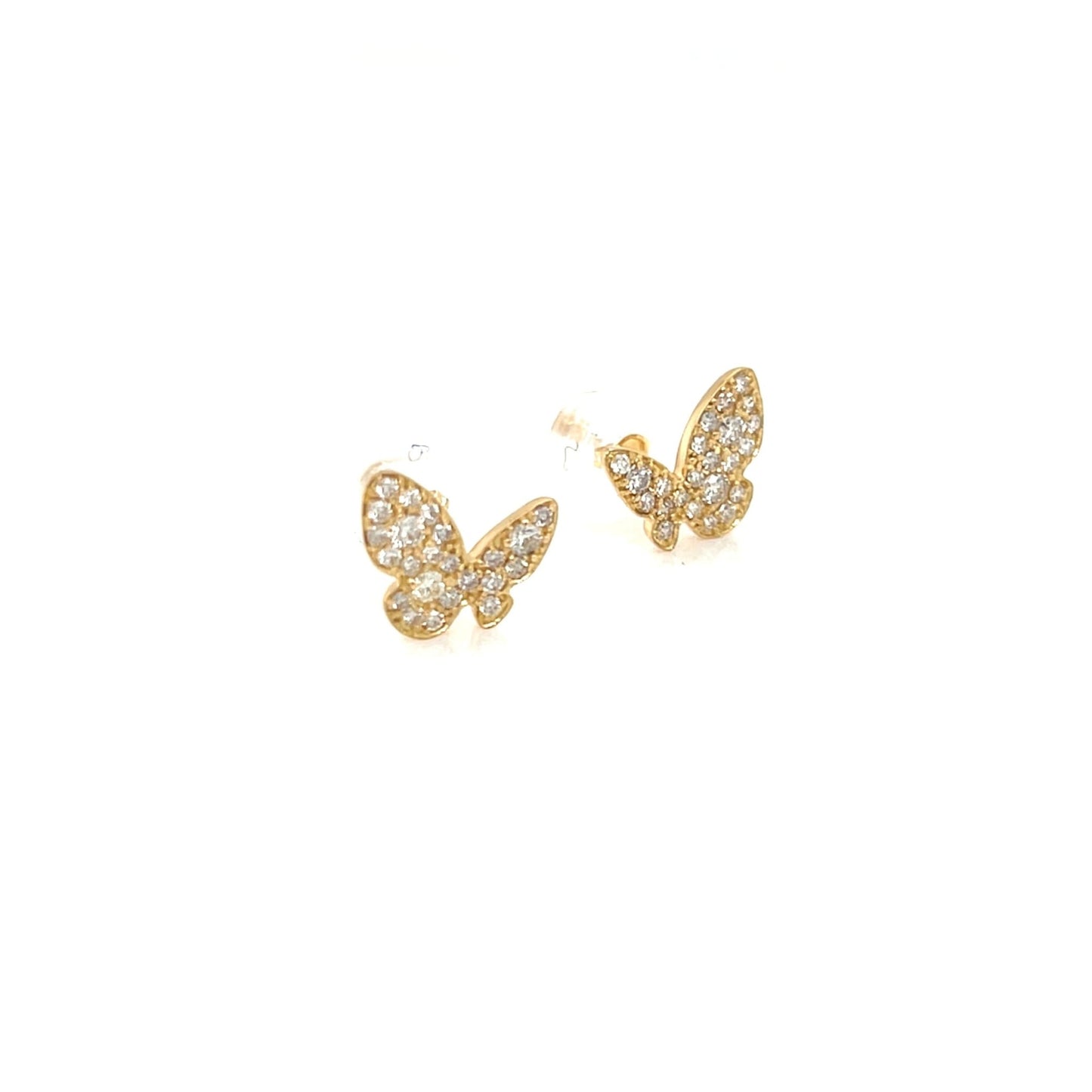 Whole Dia Butterfly Earrings 0.3ct - JMW Jewelry Wholesale