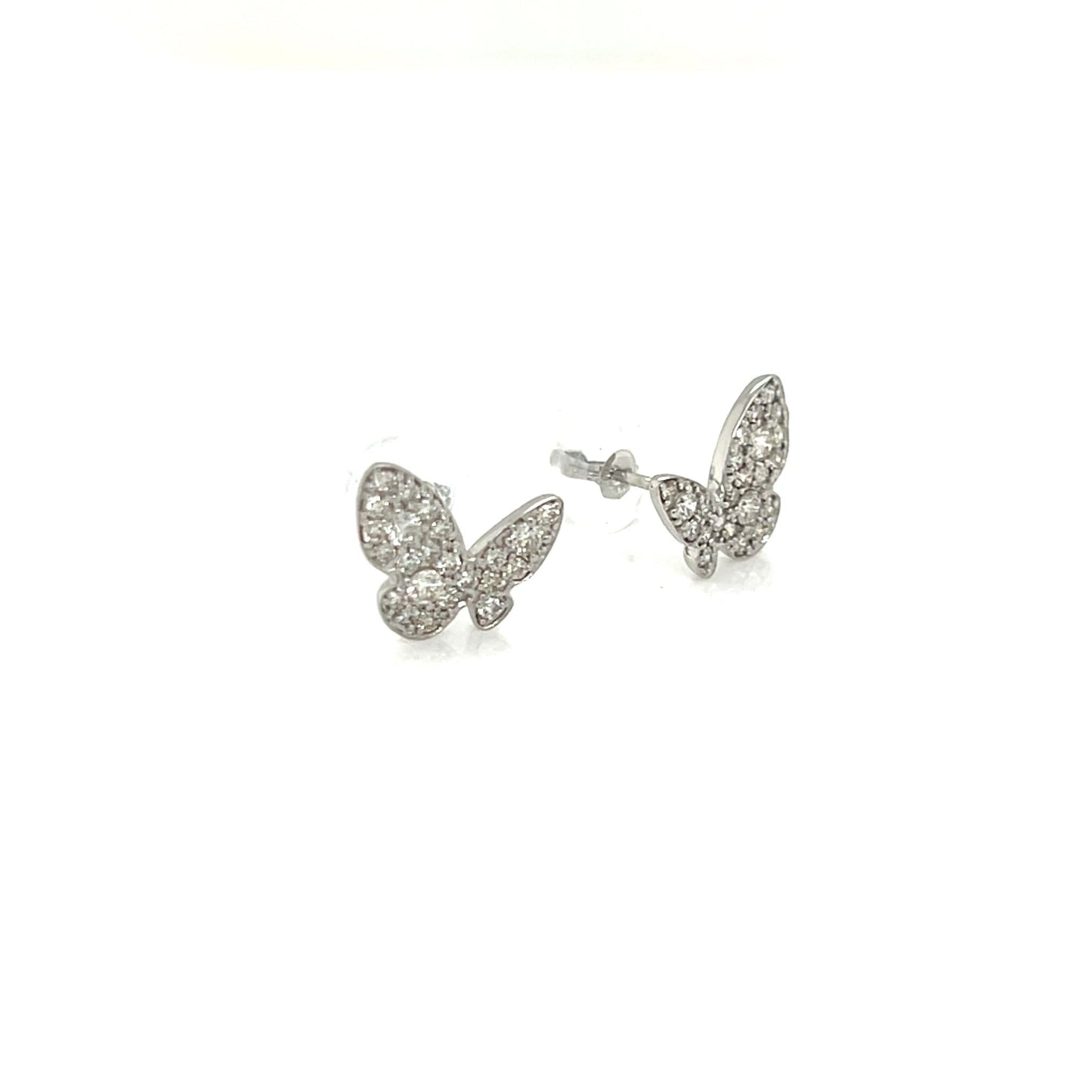 Whole Dia Butterfly Earrings 0.3ct - JMW Jewelry Wholesale
