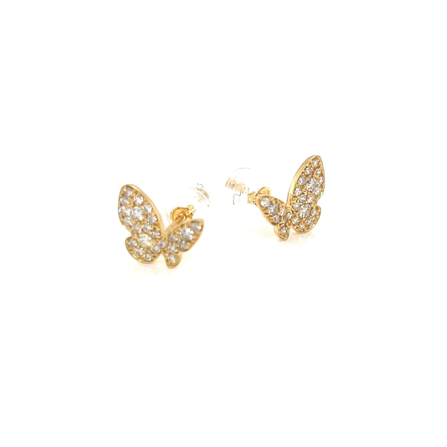 Whole Dia Butterfly Earrings 0.3ct - JMW Jewelry Wholesale
