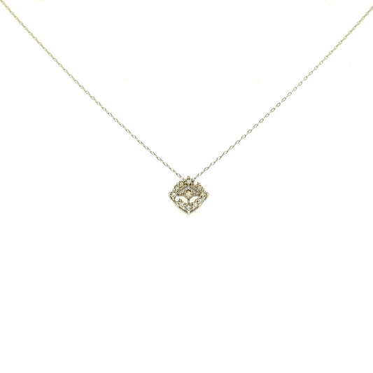 Whole Dia Rhombus Necklace 0.1ct - JMW Jewelry Wholesale