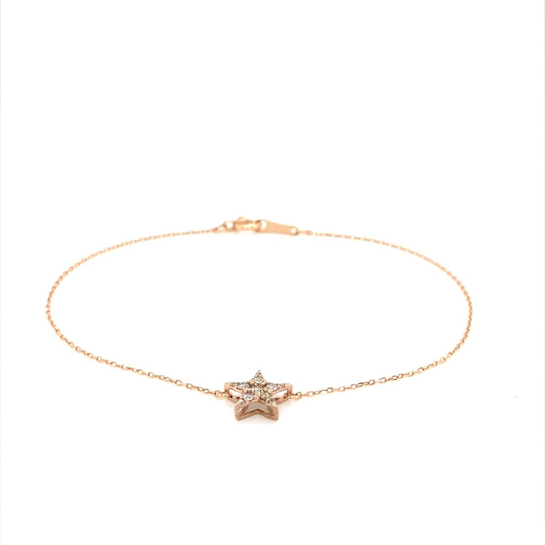 Whole Dia Star Bracelet 0.1ct - JMW Jewelry Wholesale