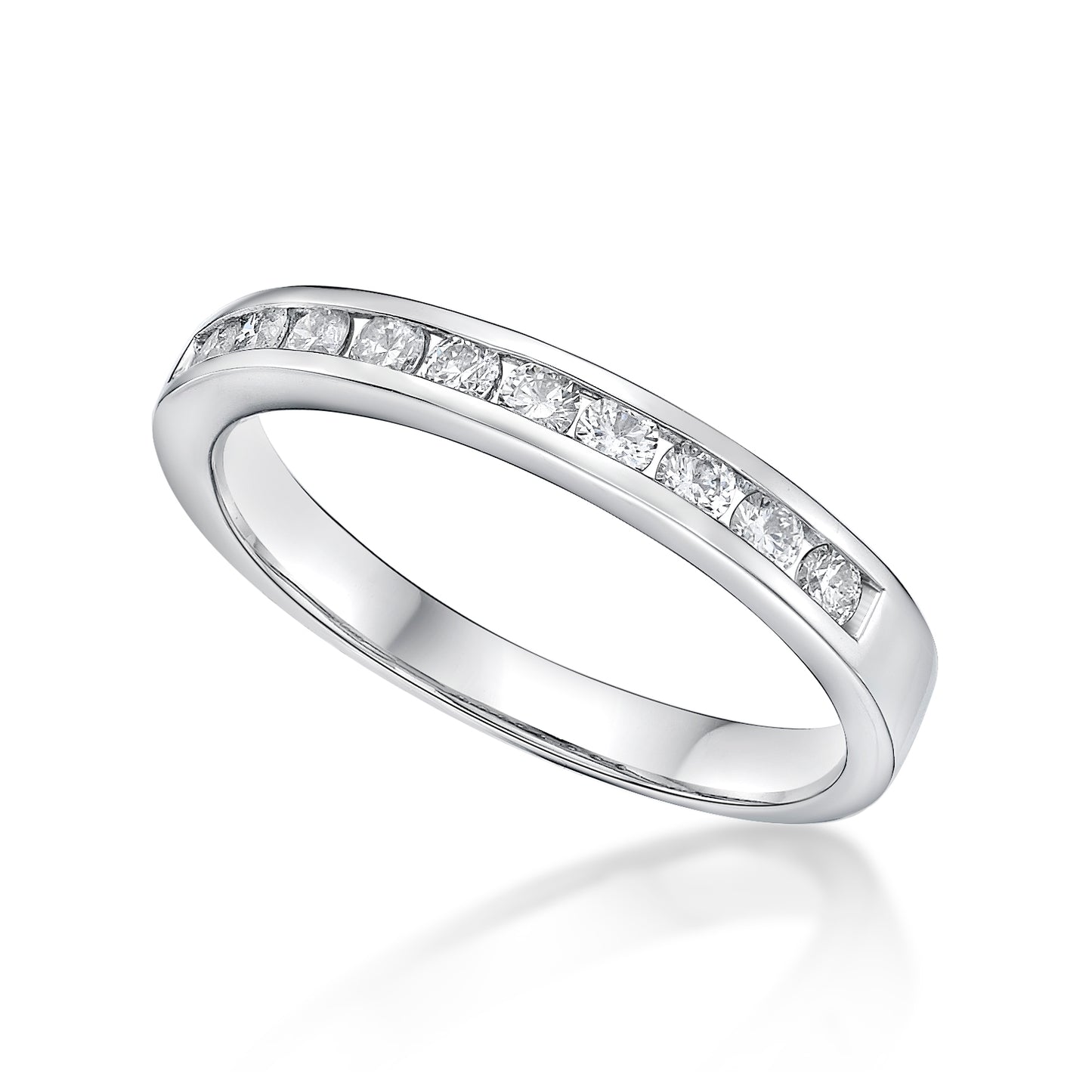 HC Half Channel Ring 0.3ct
