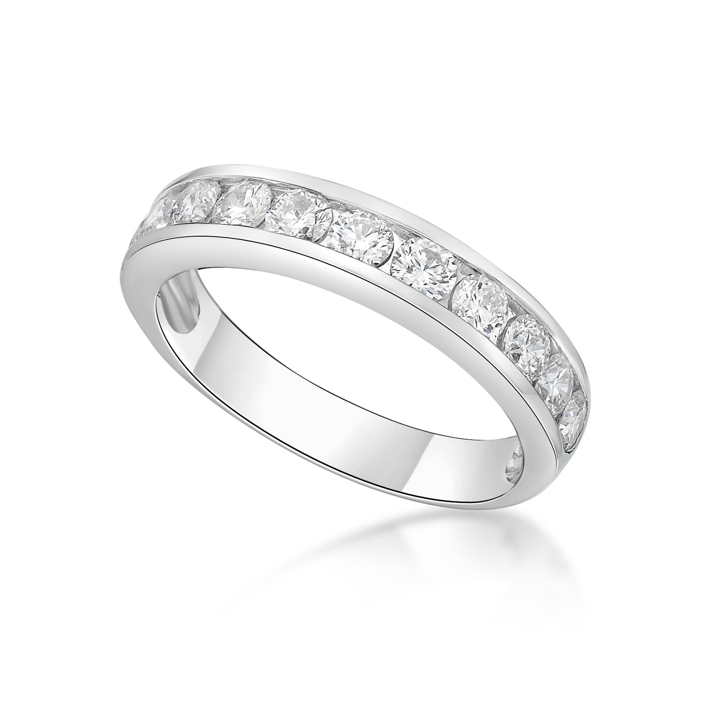 HC Half Channel Ring 1ct
