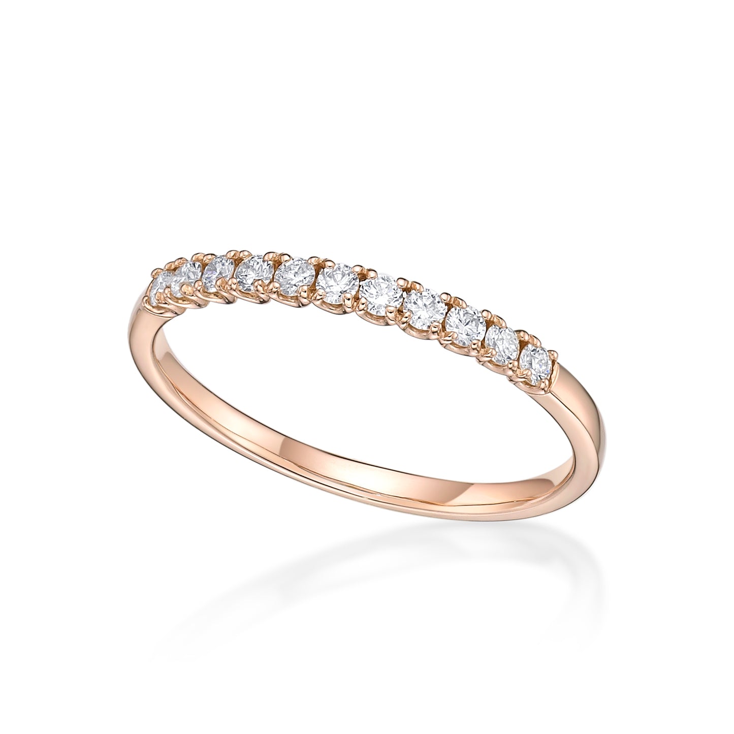 HC 11Dia Half Eternity Ring 0.2ct