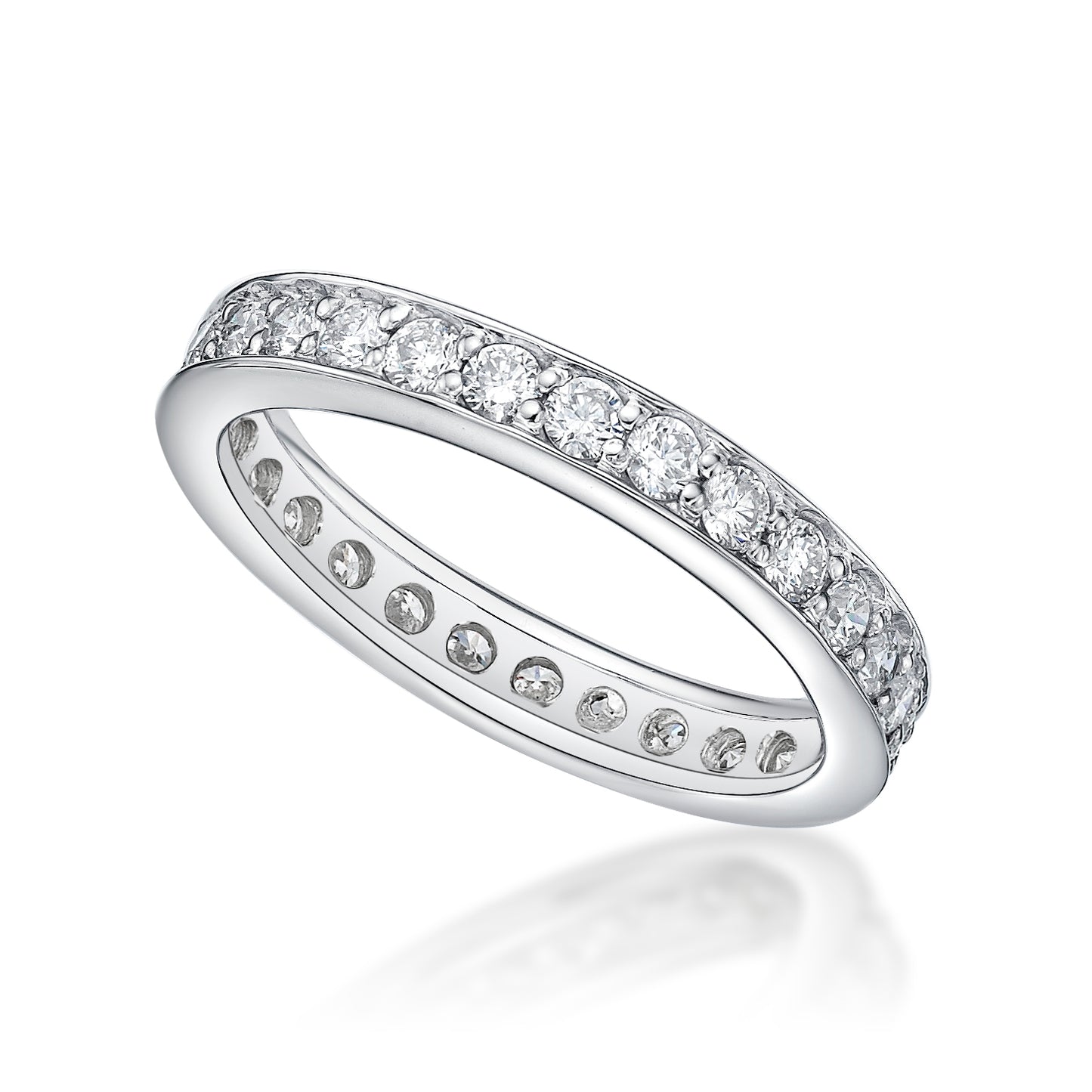 Full Channel ring 1ct