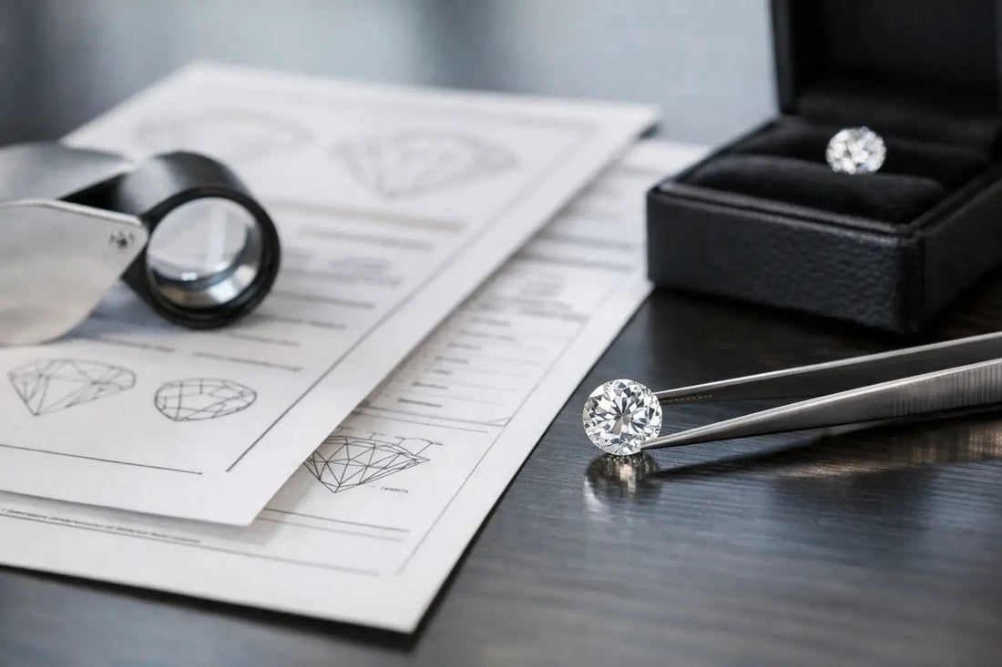 A Guide to Diamond Grading Reports - JMW Jewelry Wholesale