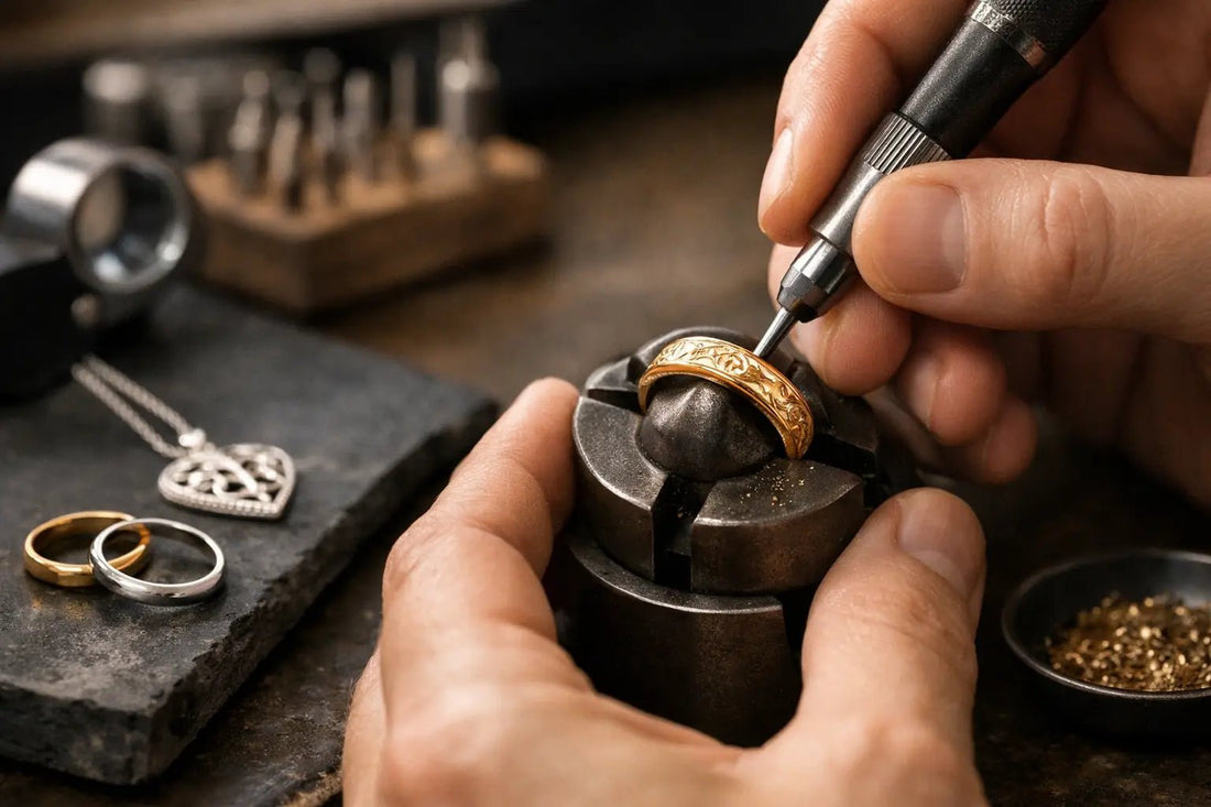 A Refined Guide to Custom Jewelry Engraving - JMW Jewelry Wholesale