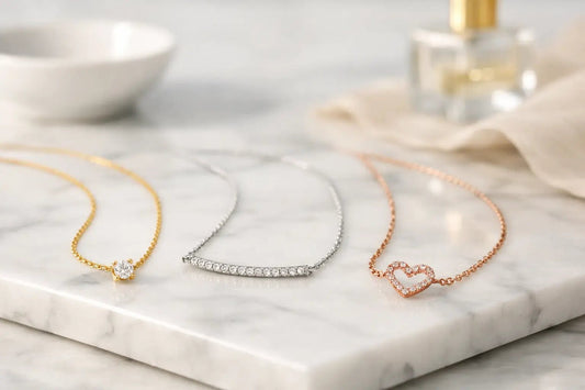 Best Lightweight Diamond Necklaces for Every Day - JMW Jewelry Wholesale