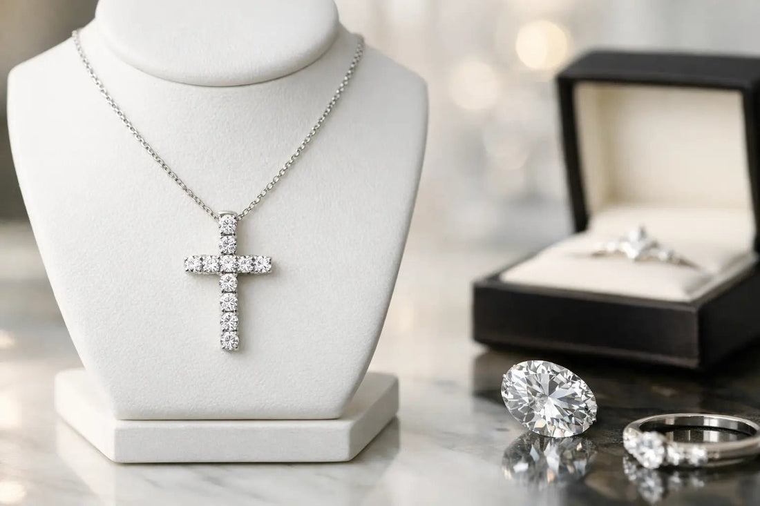 Diamond Cross Necklace Review for Fine Jewelry - JMW Jewelry Wholesale