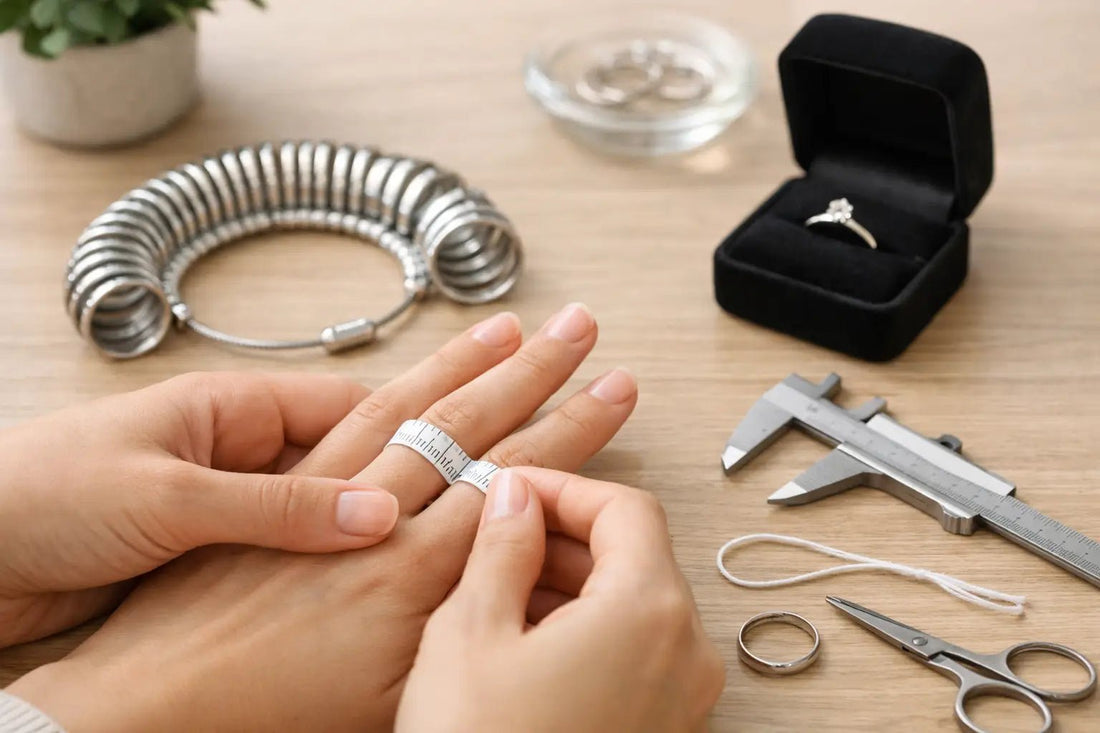 How to Measure Ring Size at Home - JMW Jewelry Wholesale