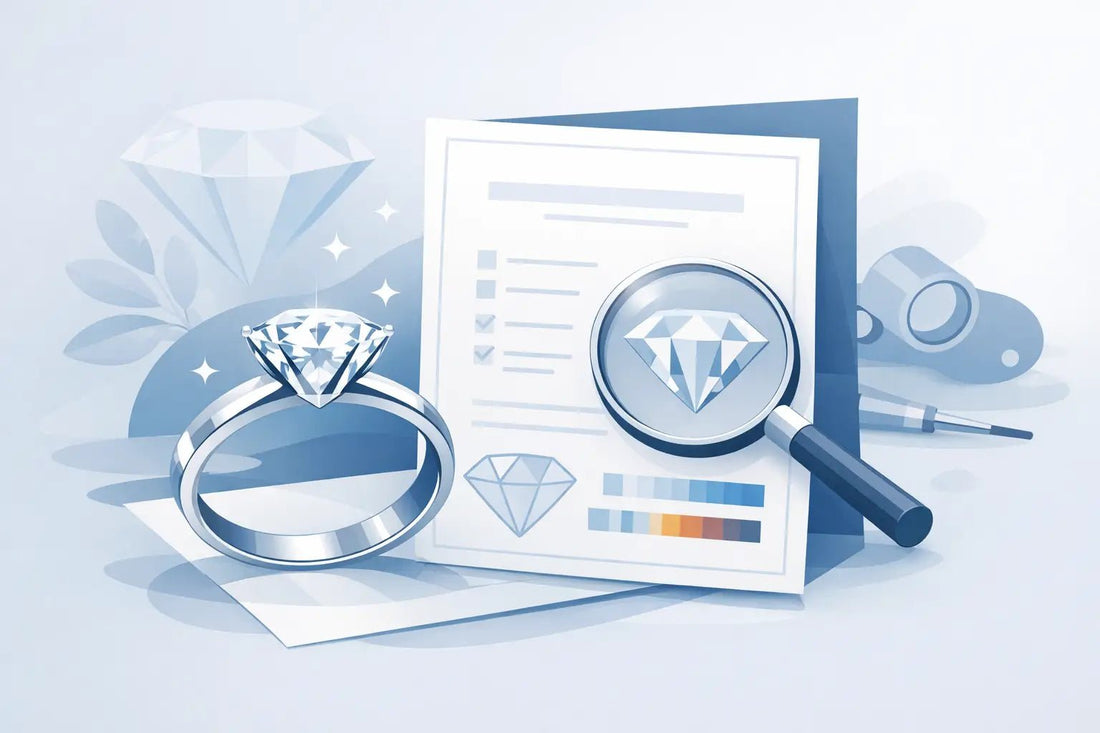Natural Diamond Ring With Certificate - JMW Jewelry Wholesale