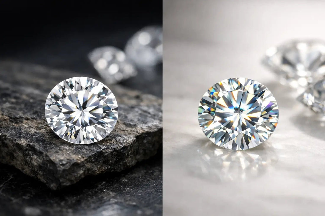 Natural Diamonds Versus Moissanite - JMW Jewelry Wholesale