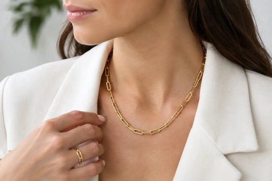 Paperclip Chain Fine Jewelry, Refined for Every Day - JMW Jewelry Wholesale