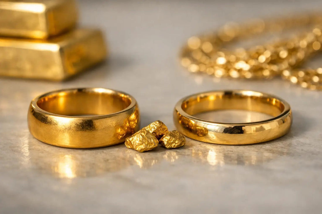 Solid Gold Versus Gold Plated - JMW Jewelry Wholesale