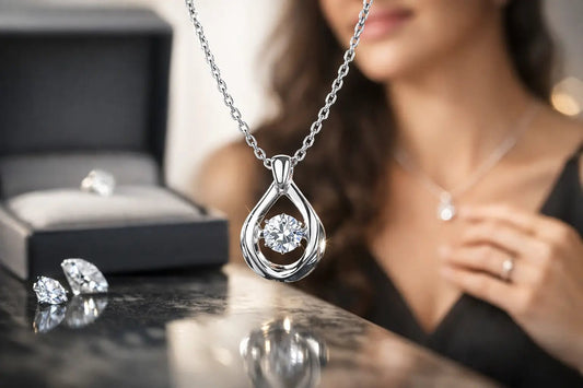 Why Choose a Dancing Stone Diamond Necklace? - JMW Jewelry Wholesale