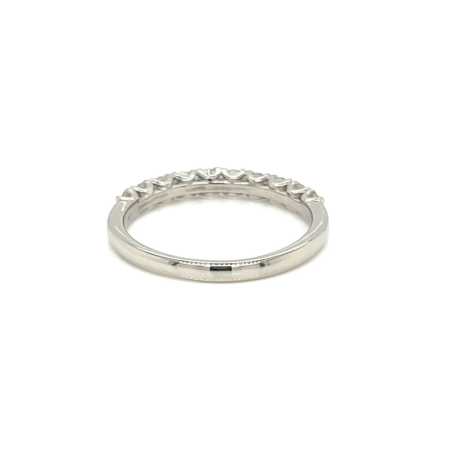 10 Dia Half Eternity Ring 0.5ct - JMW Jewelry Wholesale