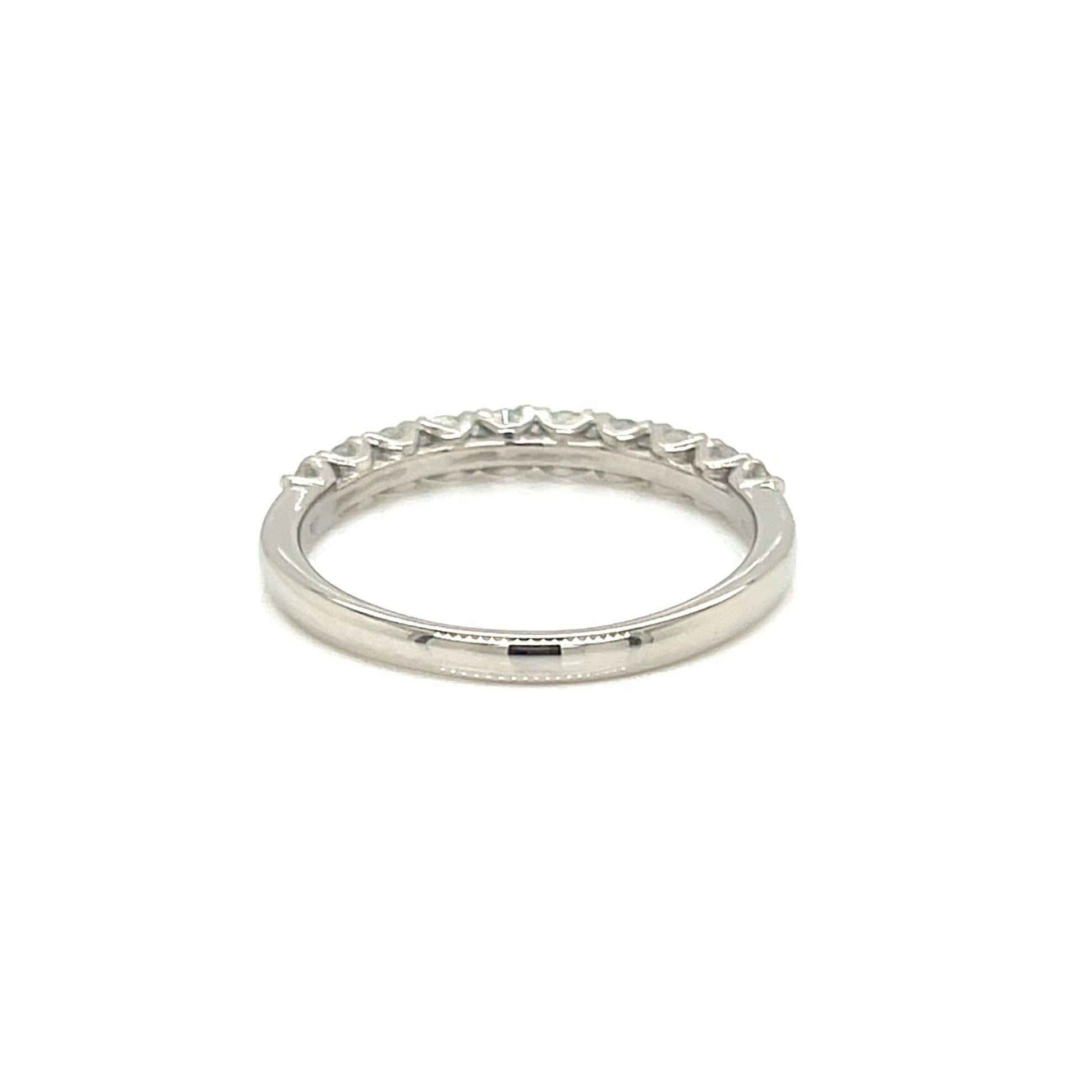 10 Dia Half Eternity Ring 0.5ct - JMW Jewelry Wholesale