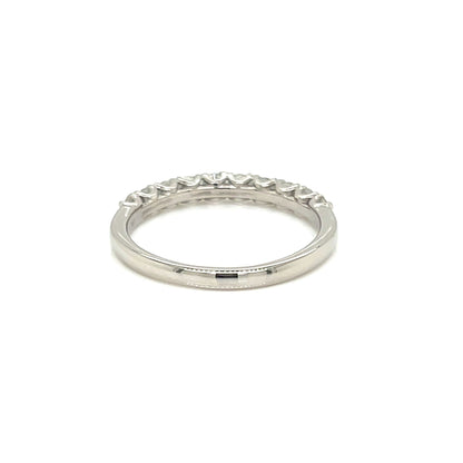 10 Dia Half Eternity Ring 0.5ct - JMW Jewelry Wholesale