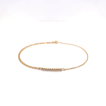 10 Dia Row Bracelet 0.1ct - JMW Jewelry Wholesale