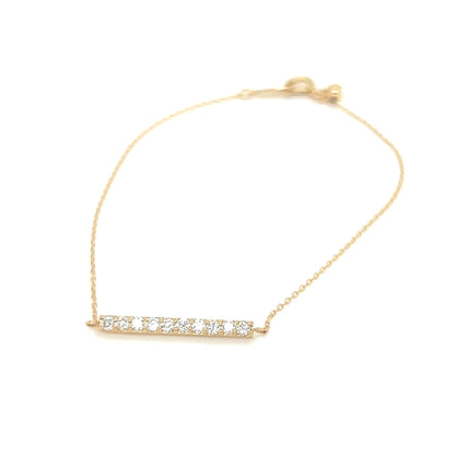 10 Dia Row Bracelet 0.2ct - JMW Jewelry Wholesale