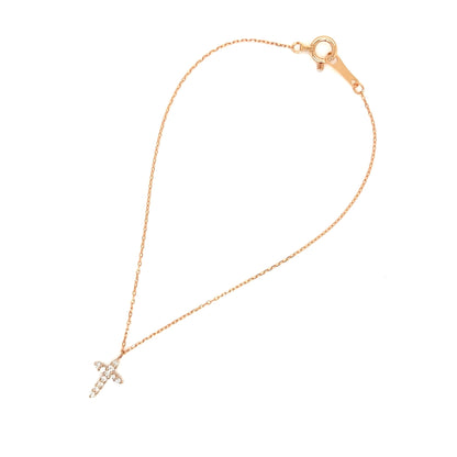 11 Dia Cross D Bracelet 0.05ct - JMW Jewelry Wholesale