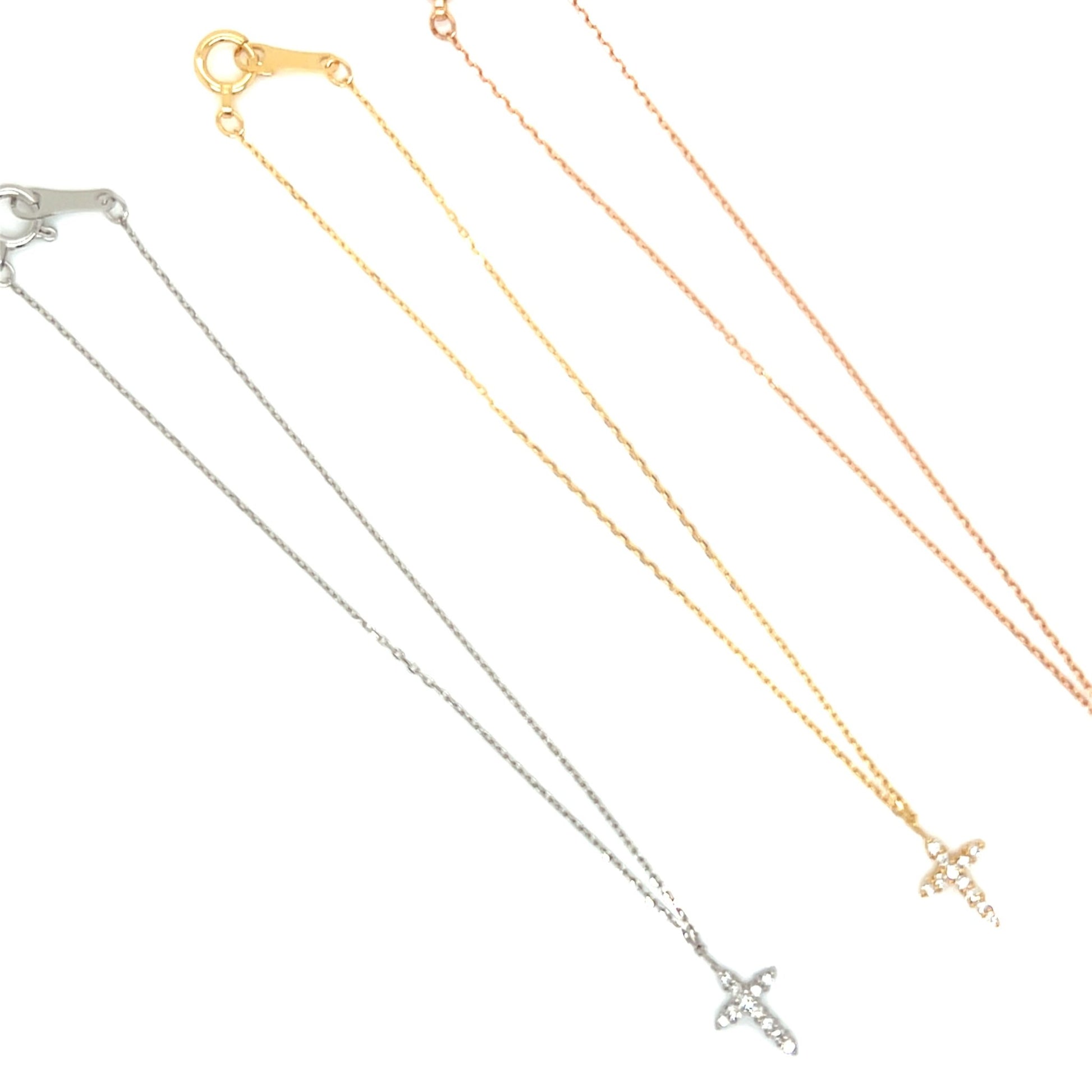 11 Dia Cross D Bracelet 0.05ct - JMW Jewelry Wholesale