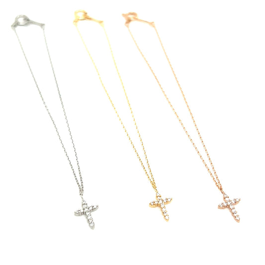 11 Dia Cross D Bracelet 0.05ct - JMW Jewelry Wholesale