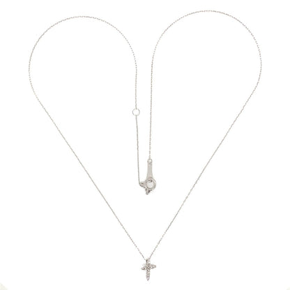 11 Dia Cross Necklace B 0.05ct - JMW Jewelry Wholesale