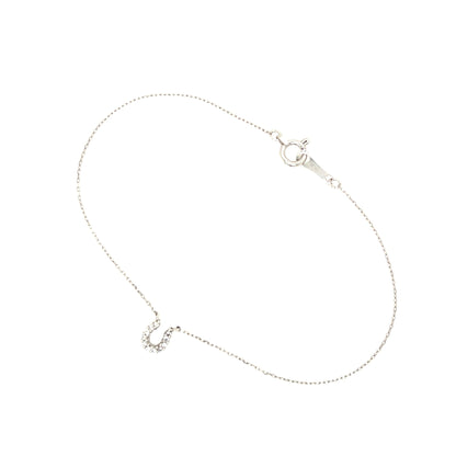 11 Dia Horseshoe Bracelet 0.05ct - JMW Jewelry Wholesale