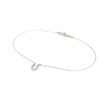 11 Dia Horseshoe Bracelet 0.05ct - JMW Jewelry Wholesale