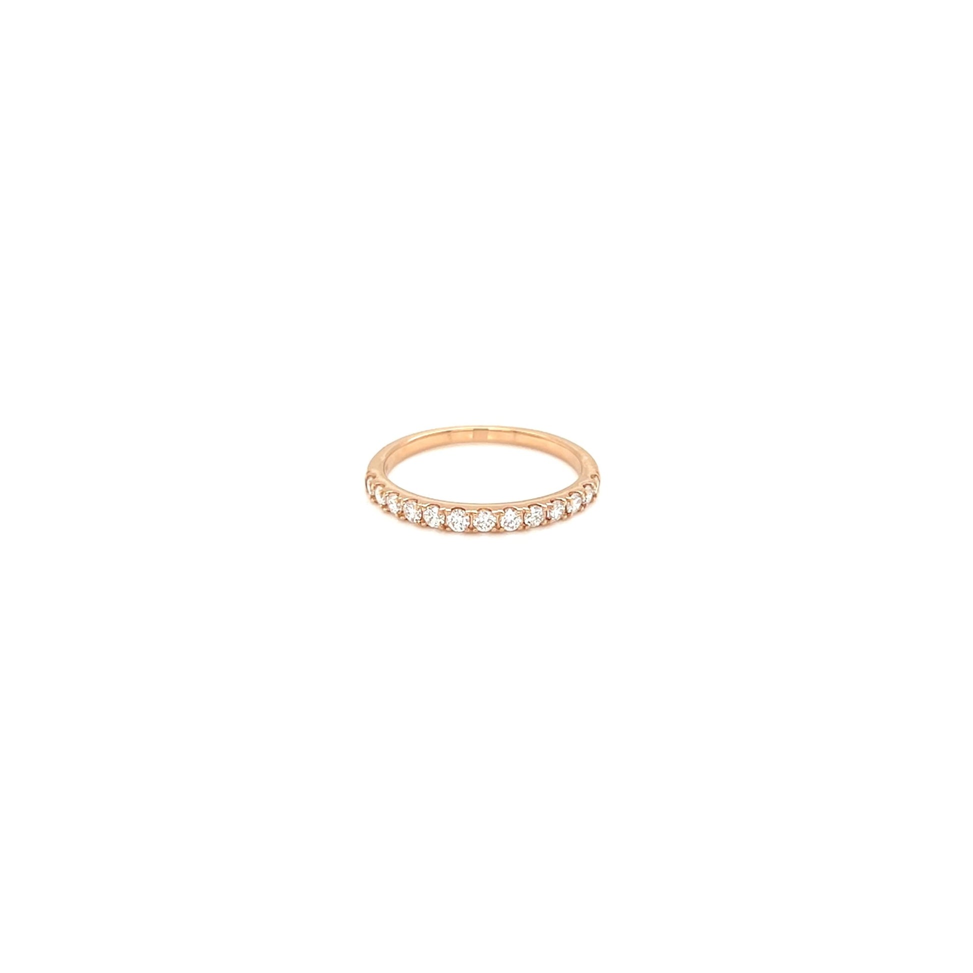 13 Dia Half Eternity Ring T 0.3ct - JMW Jewelry Wholesale