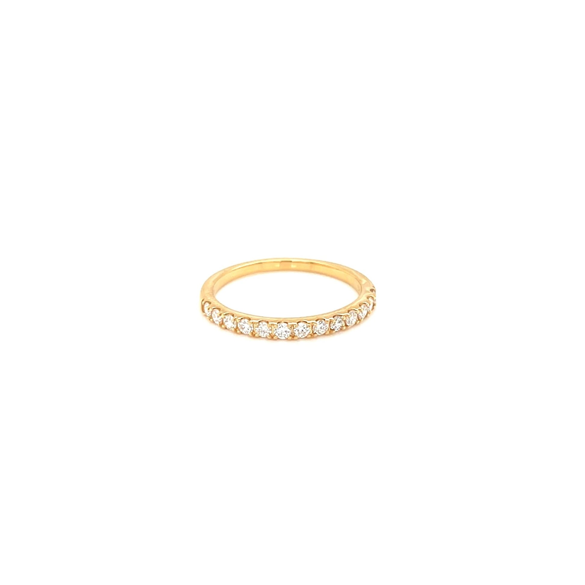 13 Dia Half Eternity Ring T 0.3ct - JMW Jewelry Wholesale