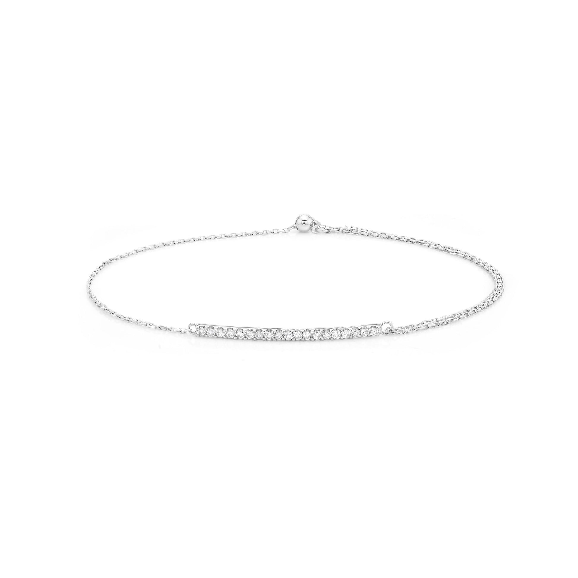 19 Dia Row Bracelet 0.2ct - JMW Jewelry Wholesale