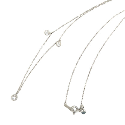 3 Bezel Dia Necklace 0.3ct - JMW Jewelry Wholesale