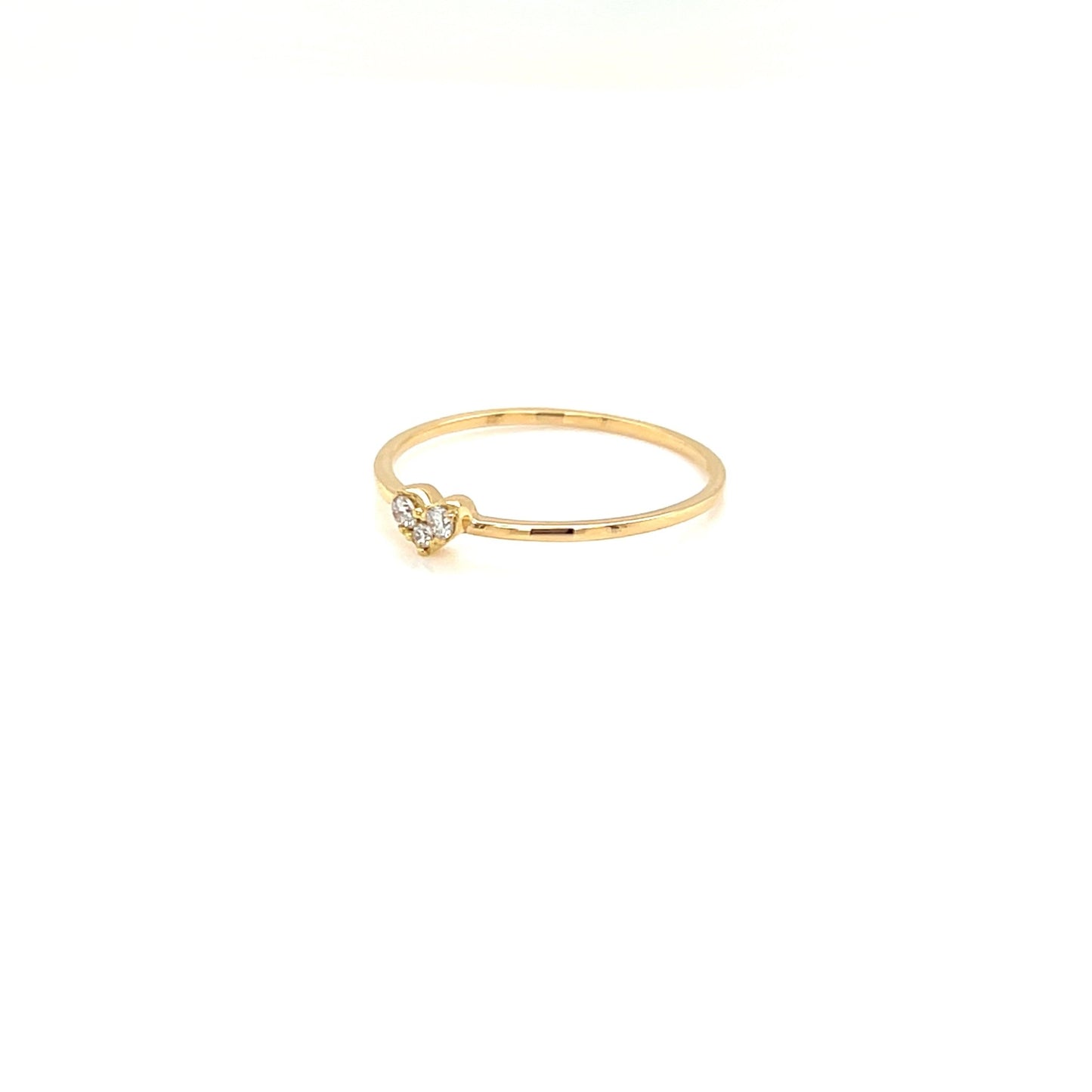 3 Dia Heart Ring 0.05ct - JMW Jewelry Wholesale