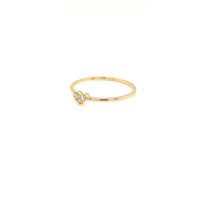 3 Dia Heart Ring 0.05ct - JMW Jewelry Wholesale