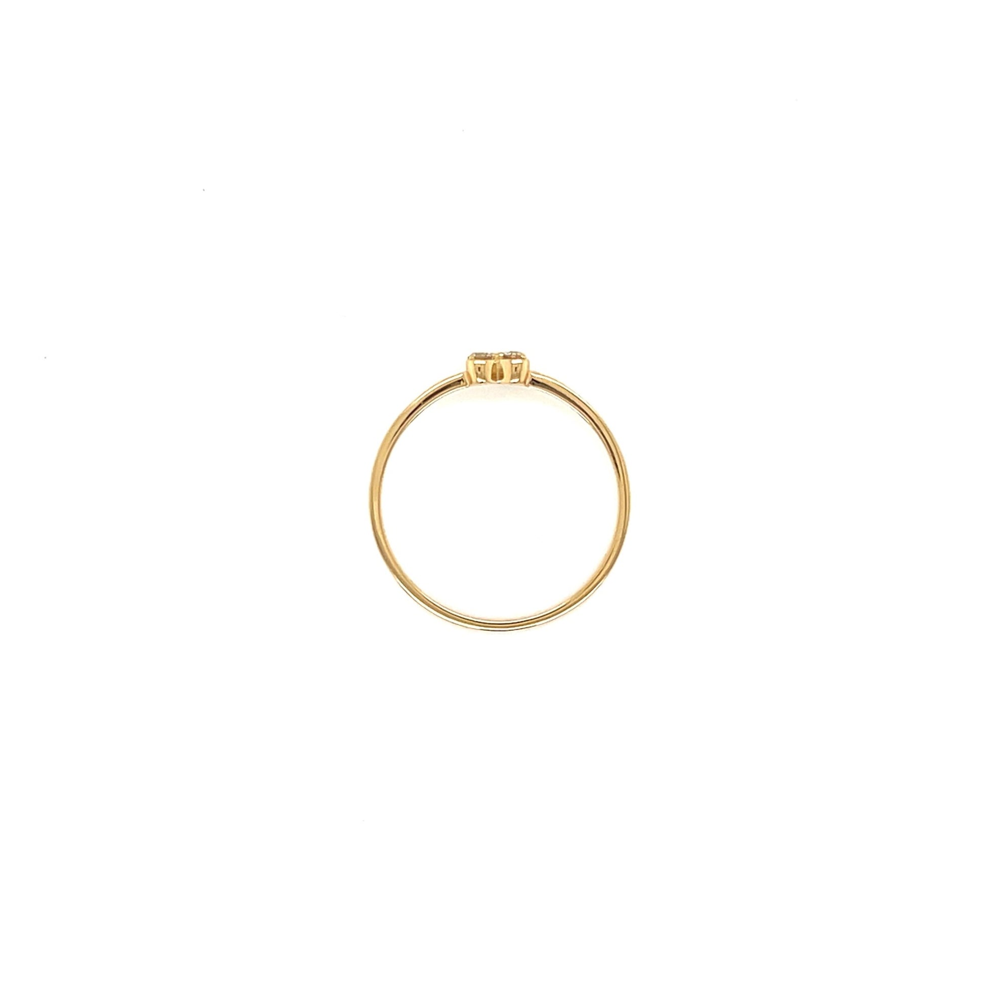 3 Dia Heart Ring 0.05ct - JMW Jewelry Wholesale