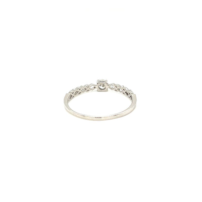 4 - prong Dia Antique Ring 0.1ct - JMW Jewelry Wholesale