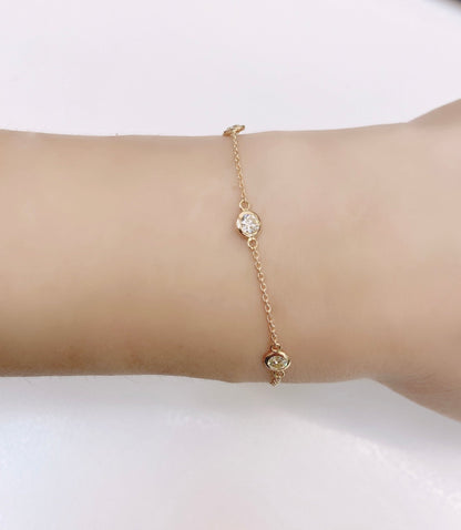 5 Bubble Bracelet 1ct - JMW Jewelry Wholesale