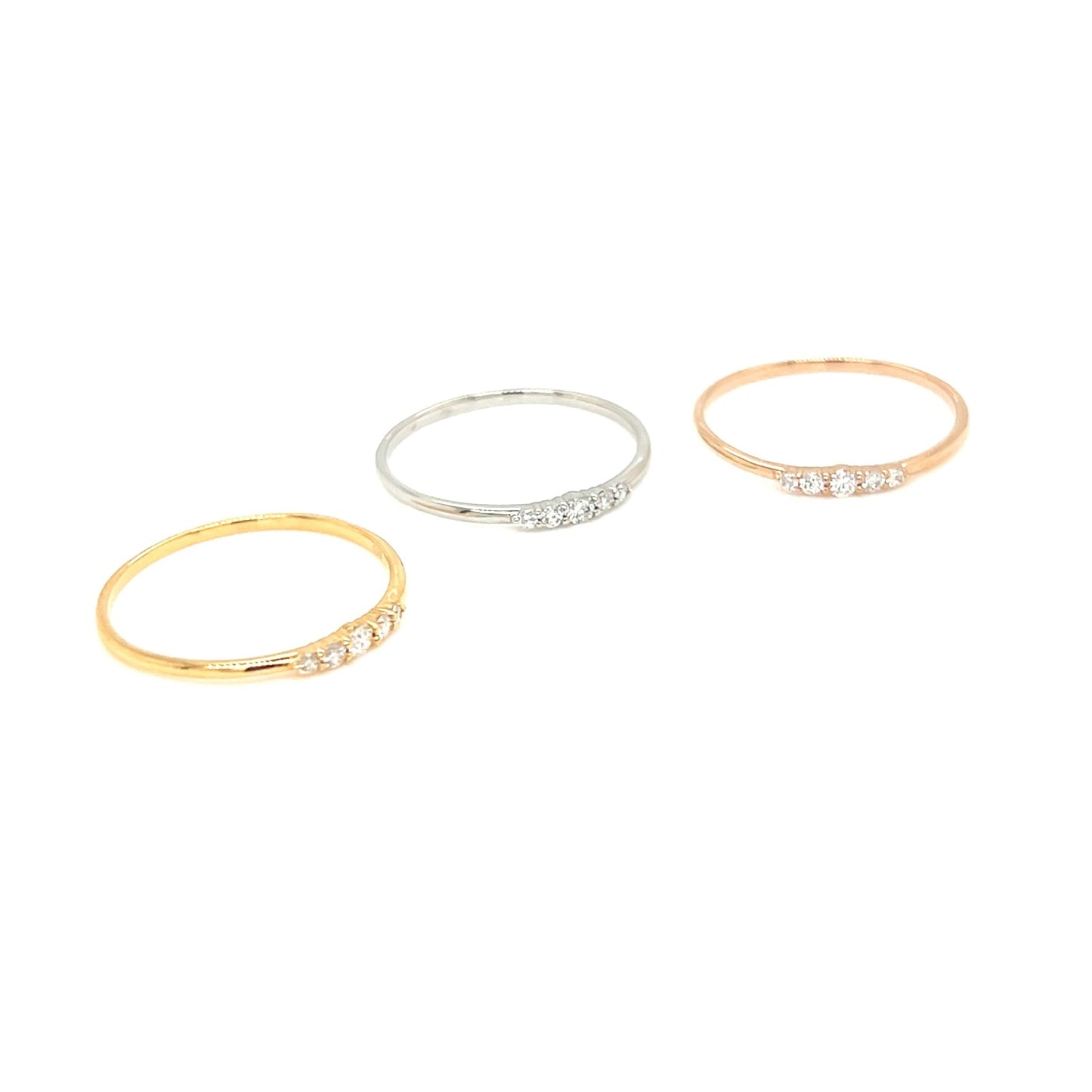 5 Dia Gradual Ring N 0.08ct - JMW Jewelry Wholesale