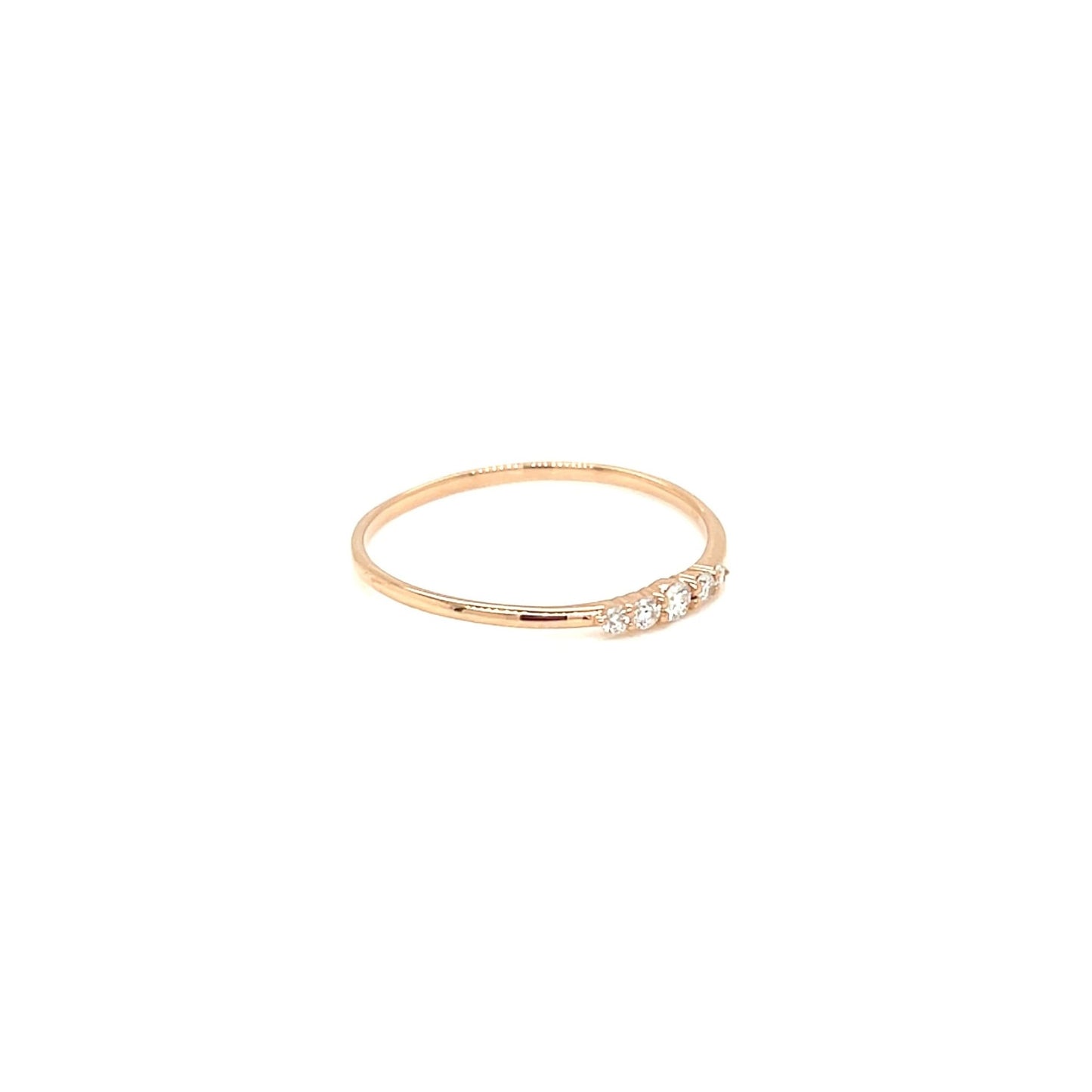 5 Dia Gradual Ring N 0.08ct - JMW Jewelry Wholesale