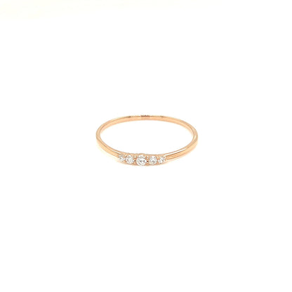 5 Dia Gradual Ring N 0.08ct - JMW Jewelry Wholesale