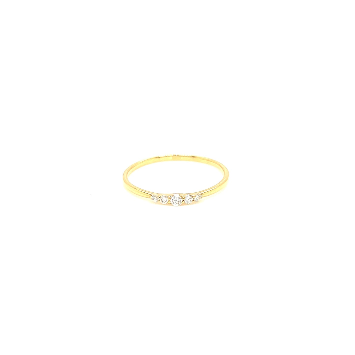 5 Dia Gradual Ring N 0.08ct - JMW Jewelry Wholesale